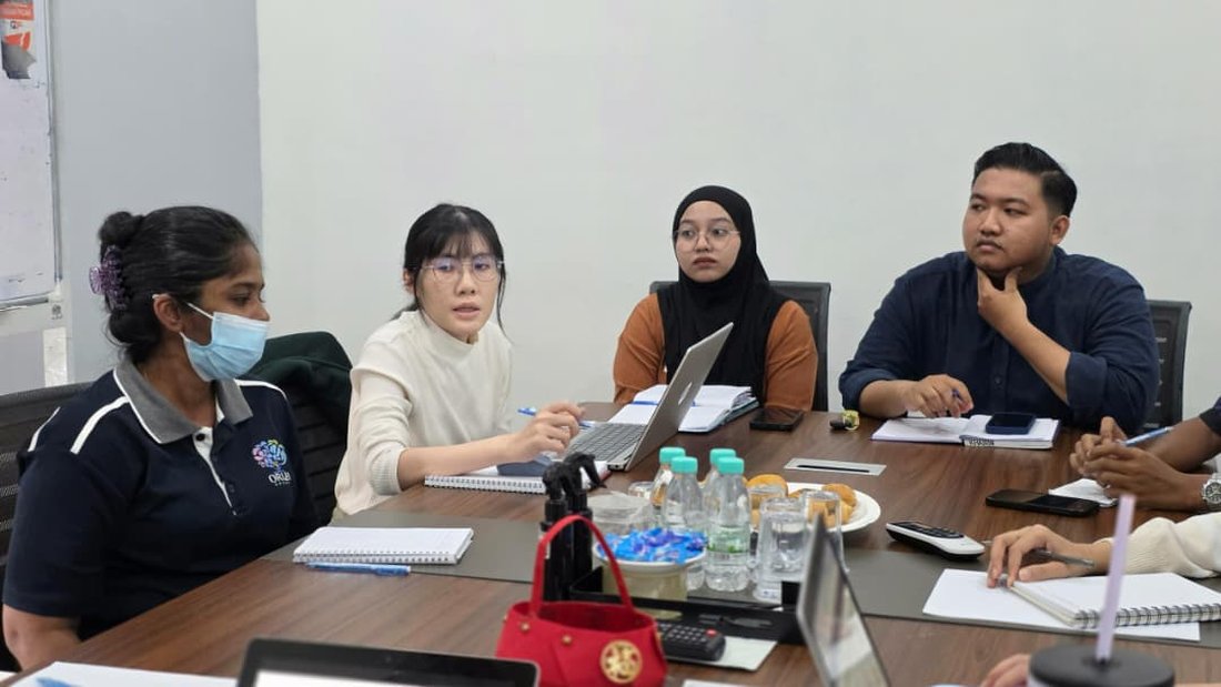 Dr Orizi team members attending the Halal awareness training course