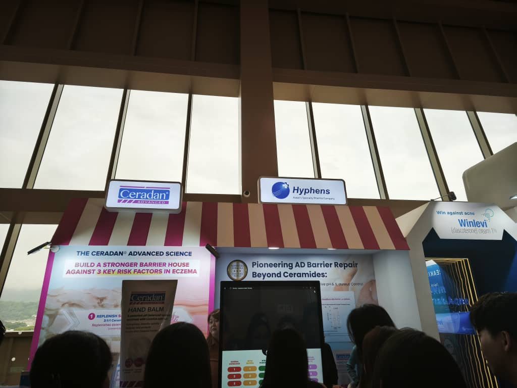 Skin barrier repair and eczema care exhibit on the PDM ADC 2026 exhibition floor