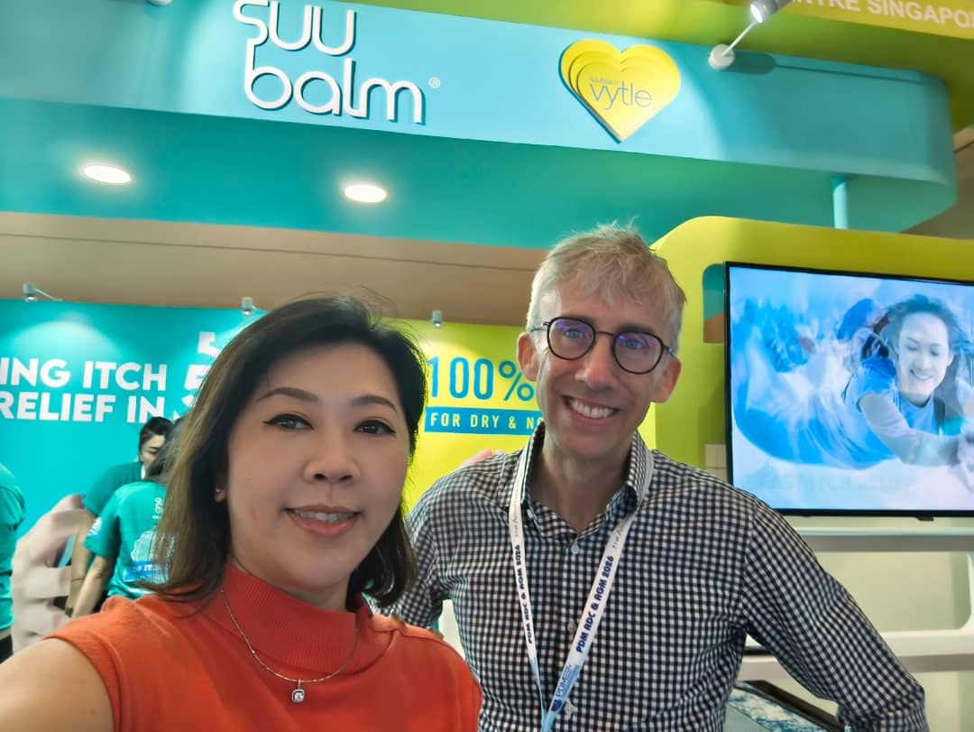 Dr Orizi team member at the PDM ADC 2026 exhibition, Penang Waterfront Convention Centre