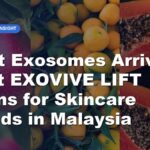 Dr Orizi Information and Insight cover: apple, tangerine and papaya behind the title Plant Exosomes Arrive, What EXOVIVE LIFT Means for Skincare Brands in Malaysia