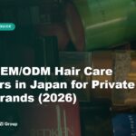Cover image for Top 3 OEM/ODM Hair Care Suppliers in Japan for Private Label Brands (2026), showing an assortment of hair care product bottles representing Japanese OEM/ODM manufacturing.