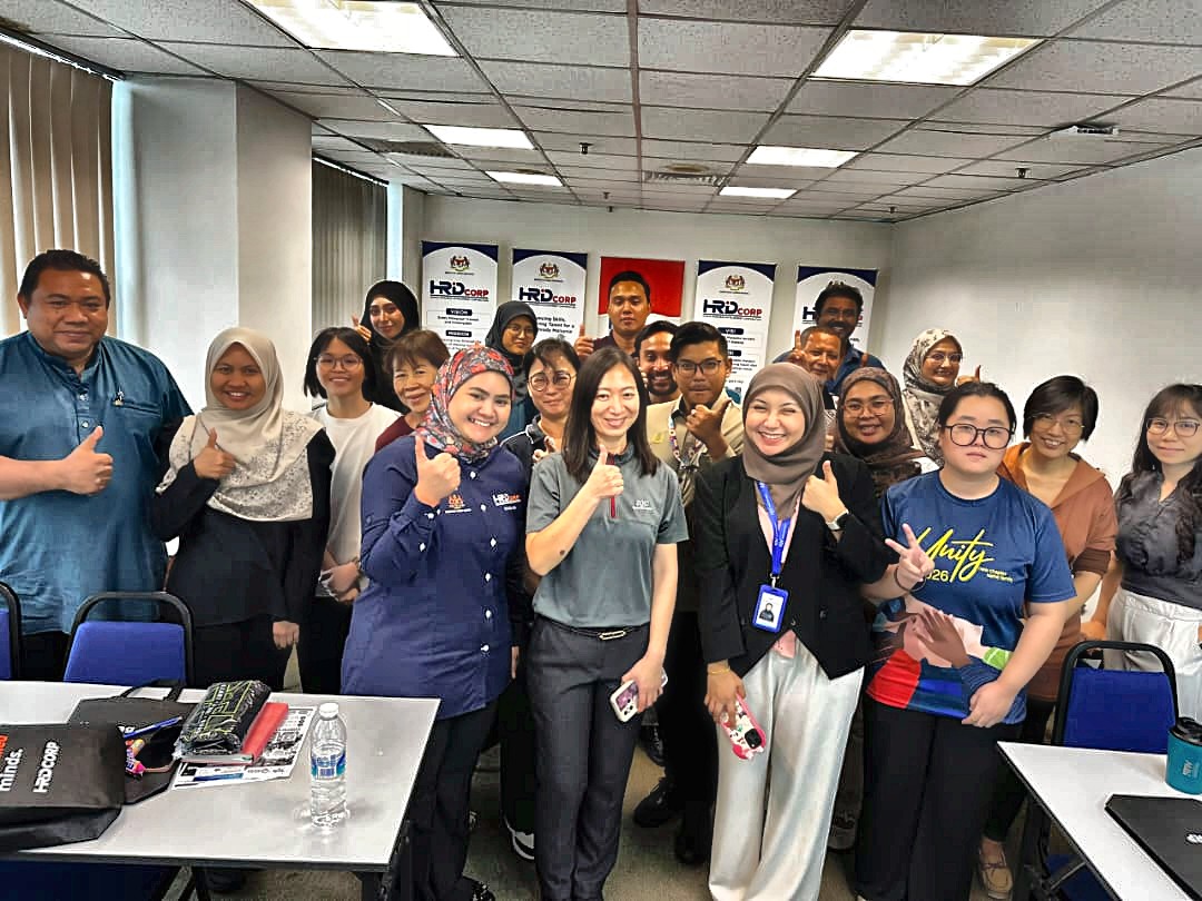 Participants at the HRD Corp Basic Occupational First Aid training session, October 2026